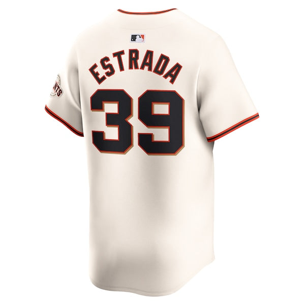 Thairo Estrada San Francisco Giants Nike Home Limited Player Jersey - Cream - Image 3