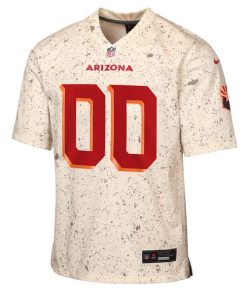 Alternative view of Arizona Cardinals Nike Youth 2025 Rivalries Collection Custom Game Jersey - Natural