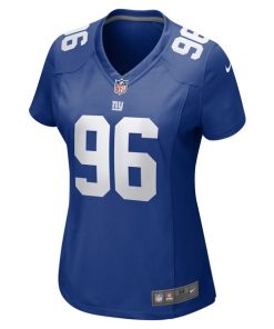 Alternative view of Vernon Butler Jr. New York Giants Nike Women's Team Game Jersey - Royal