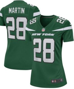 Curtis Martin New York Jets Nike Women's Game Retired Player Jersey - Gotham Green/White