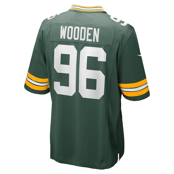 Colby Wooden Green Bay Packers Nike Game Jersey - Green - Image 4