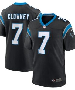 Jadeveon Clowney Carolina Panthers Nike  Game Jersey -  Black/Blue