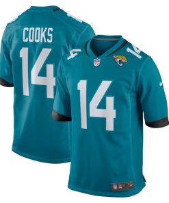 Elijah Cooks Jacksonville Jaguars Nike Team Game Jersey -  Teal