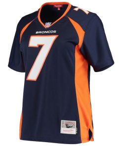 Alternative view of John Elway Denver Broncos Women's Legacy Replica Team Jersey - Navy