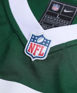 Alternative view of Xavier Gipson New York Jets Nike Team Game Jersey - Legacy Green