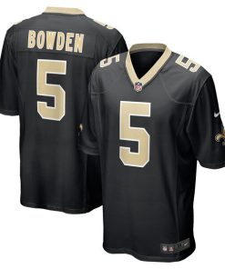 Lynn Bowden Jr. New Orleans Saints Nike Team Game Jersey -  Black