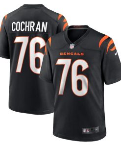 Devin Cochran Cincinnati Bengals Nike Game Player Jersey - Black