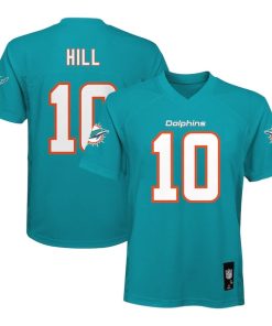 Tyreek Hill Miami Dolphins Preschool Replica Player Jersey - Aqua