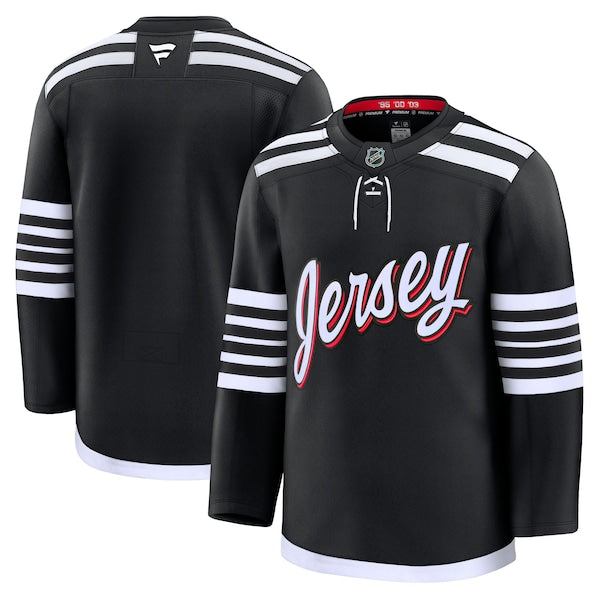 New Jersey Devils Alternate Premium Jersey - Black/Red/White