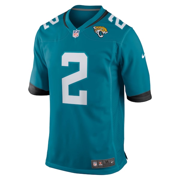 D'Ernest Johnson Jacksonville Jaguars Nike Team Game Jersey - Teal - Image 2