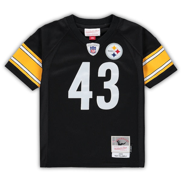 Troy Polamalu Pittsburgh Steelers Toddler 2005 Retired Legacy Jersey - Black - Image 2