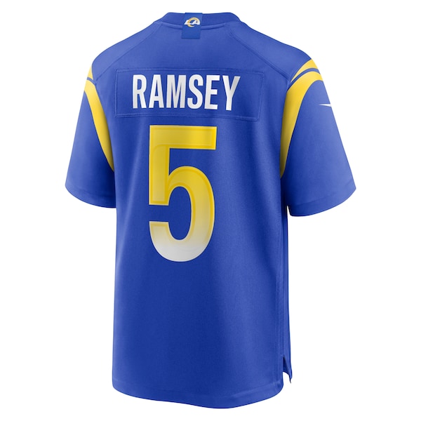 Jalen Ramsey Los Angeles Rams Nike Team Game Jersey - Royal - Image 2