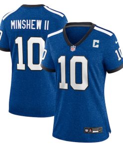 Gardner Minshew Indianapolis Colts Nike Women's Indiana Nights Alternate Game Jersey - Royal