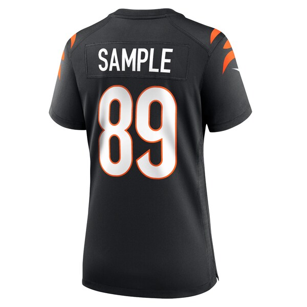 Drew Sample Cincinnati Bengals Women's Nike Game Jersey - Black - Image 3
