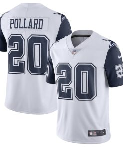 Tony Pollard Dallas Cowboys Nike Vapor Limited Jersey - White
