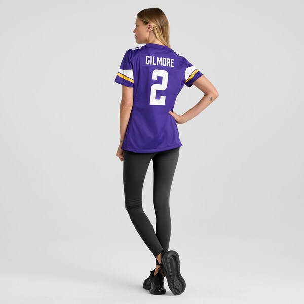 Stephon Gilmore Minnesota Vikings Nike Women's Game Jersey - Purple - Image 6