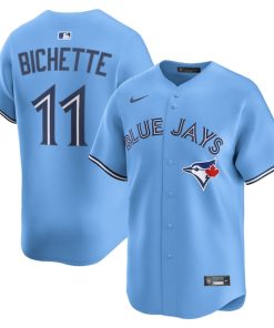 Bo Bichette Toronto Blue Jays Nike Alternate 2 Limited Jersey - Powder Blue/White