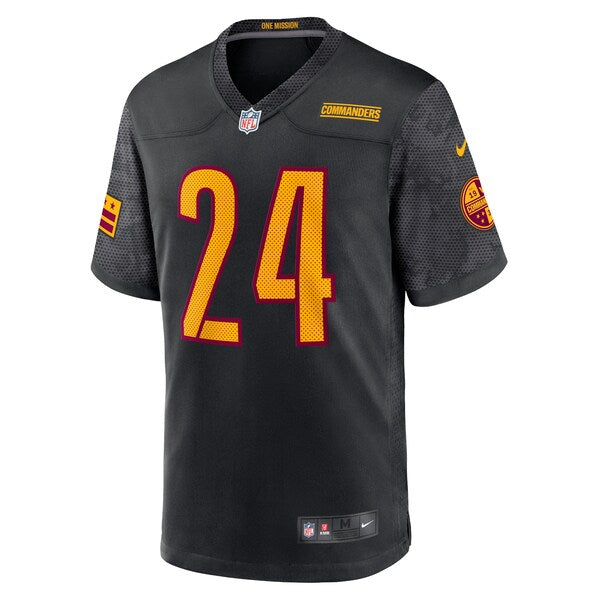 Antonio Gibson Washington Commanders Nike Alternate Game Player Jersey - Black/Burgundy/White - Image 3