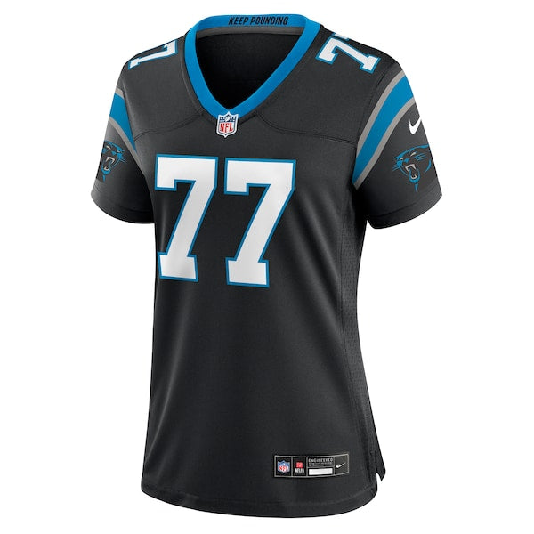 Deonte Brown Carolina Panthers Nike Women's Team Game Jersey - Black - Image 2
