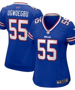 David Ugwoegbu Buffalo Bills Nike Women's Game Jersey -  Royal