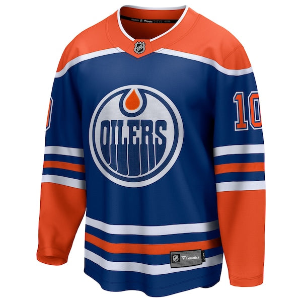 Trent Frederic Edmonton Oilers Home Breakaway Jersey - Royal - Image 2