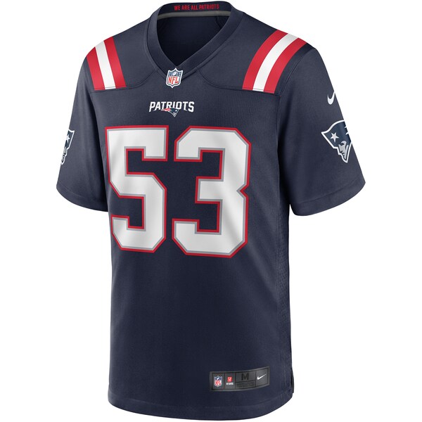 Chris Slade New England Patriots Nike Game Retired Player Jersey - Navy - Image 2