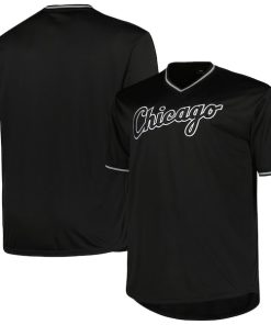 Chicago White Sox Profile Big & Tall Pop Fashion Jersey - Black
