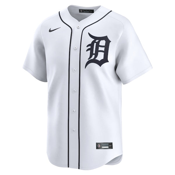 Jake Rogers Detroit Tigers Nike Home Limited Player Jersey - White - Image 3