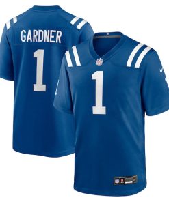 Ahmad Sauce Gardner Indianapolis Colts Nike Team  Game Jersey -  Royal/Heather Royal/White