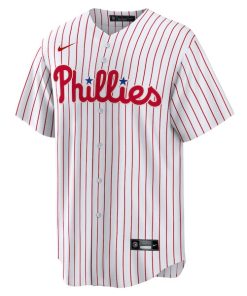 Alternative view of Jhoan Duran Philadelphia Phillies Nike Home Replica Jersey - White