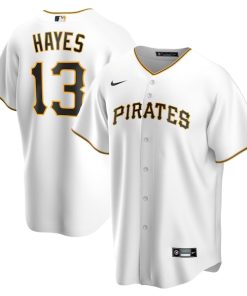 Ke'Bryan Hayes Pittsburgh Pirates Nike Home Replica Jersey - White