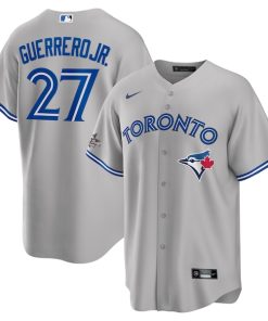 Vladimir Guerrero Jr. Toronto Blue Jays Nike 2025 MLB All-Star Game Road Replica Player Jersey - Gray