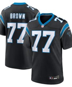 Deonte Brown Carolina Panthers Nike Team Game Jersey - Black