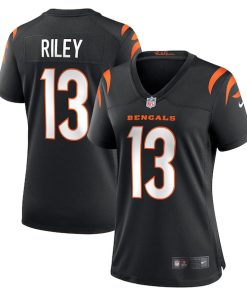 Ken Riley Cincinnati Bengals Nike Women's Retired Player Game Jersey - Black