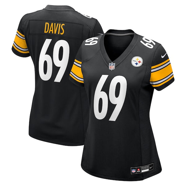 Domenique Davis Pittsburgh Steelers Nike Women's Game Jersey - Black