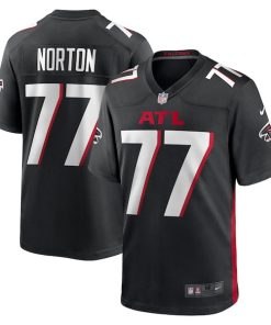 Storm Norton Atlanta Falcons Nike  Game Jersey -  Black