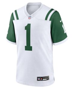 Alternative view of Ahmad Sauce Gardner New York Jets Nike Classic Alternate Game Jersey - White