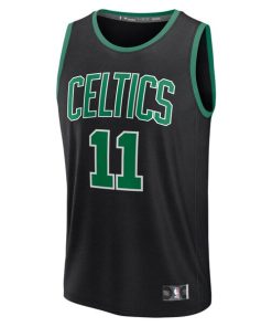 Alternative view of Payton Pritchard Boston Celtics  Fast Break Replica Player Jersey - Statement Edition - Black