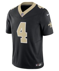 Alternative view of Derek Carr New Orleans Saints Nike Vapor F.U.S.E. Limited Jersey - Black