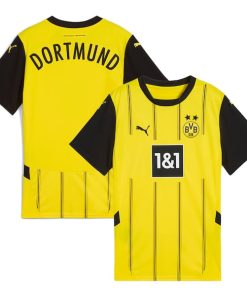 Borussia Dortmund Puma Women's 2024/25 Home Replica Jersey - Yellow