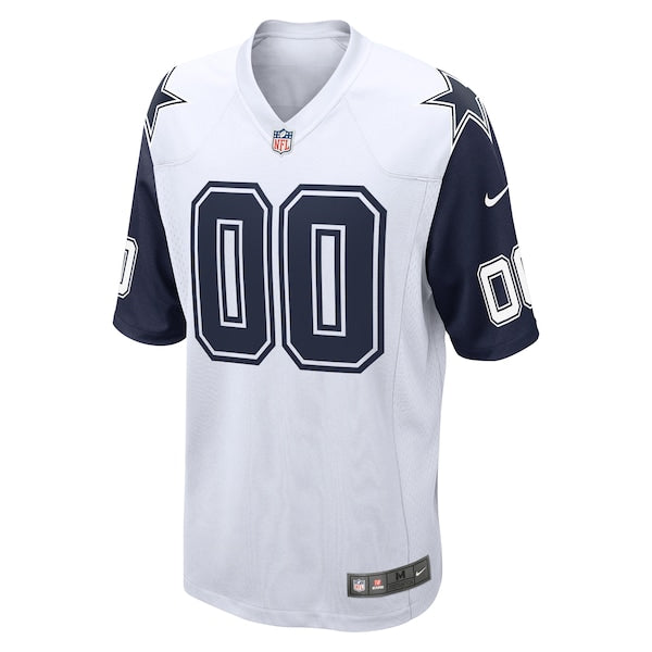 Dallas Cowboys Nike Alternate Custom Game Jersey - White - Image 2