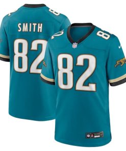 Jimmy Smith Jacksonville Jaguars Nike Prowler Throwback Retired Player Game Jersey - Teal