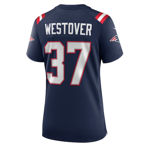 Jack Westover New England Patriots Nike Women's Team Game Jersey - Navy - Image 3