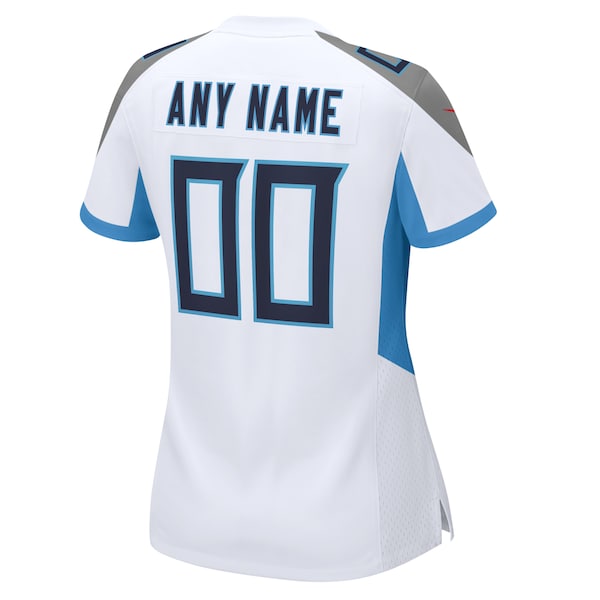 Tennessee Titans Nike Women's Custom Game Jersey - White - Image 3