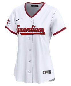 Alternative view of Jos¨¦ Ram¨ªrez Cleveland Guardians Nike Women's Home Limited Player Jersey - White