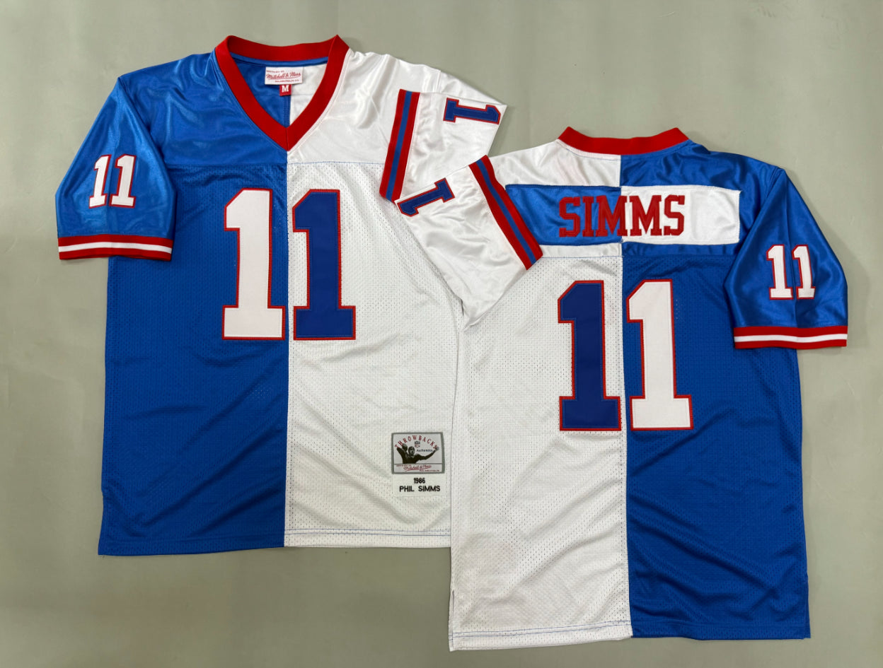 Marcus Allen New York Giants Authentic Split Throwback Retired Player Jersey