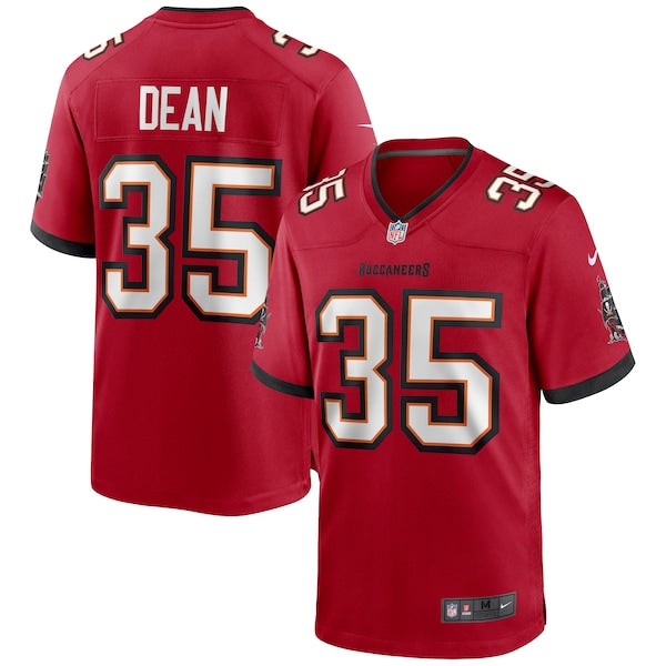 Jamel Dean Tampa Bay Buccaneers Nike Game Jersey - Red/Orange - Image 2