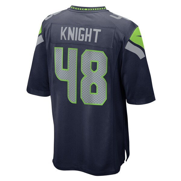 Tyrice Knight Seattle Seahawks Nike Game Jersey - College Navy - Image 4