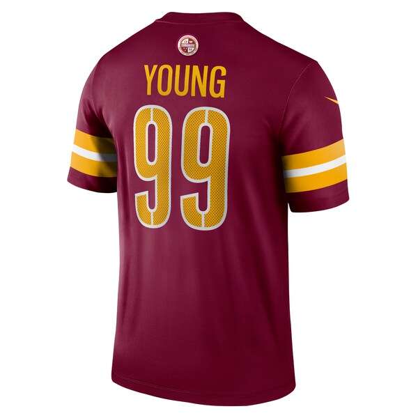 Chase Young Washington Commanders Nike Legend Jersey - Burgundy - Image 3