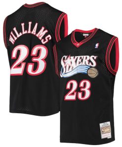 Lou Williams Philadelphia 76ers 2005/06 Hardwood Classics Swingman Jersey - Black